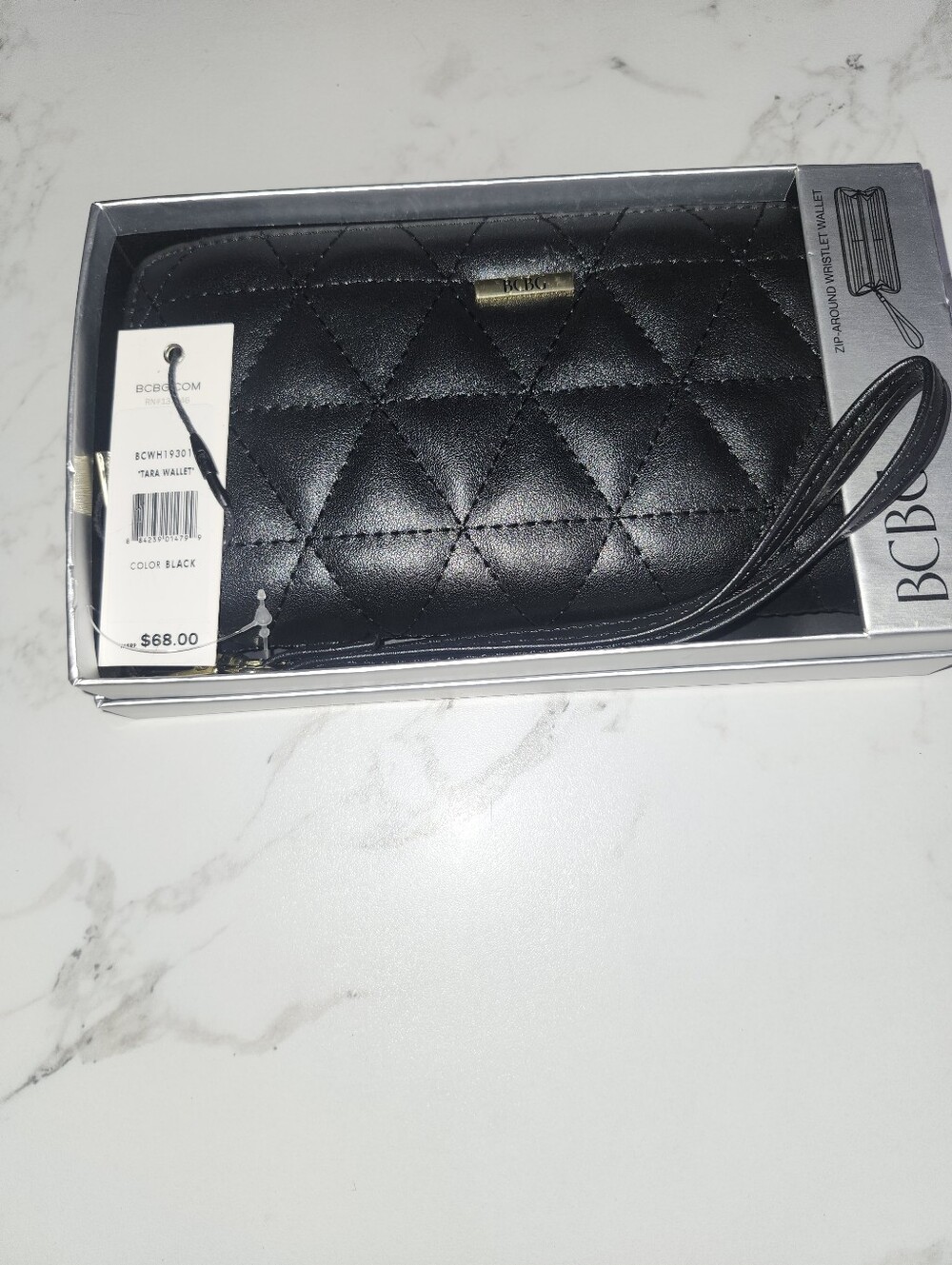 BCBG Tara Zip Around Continental Wallet